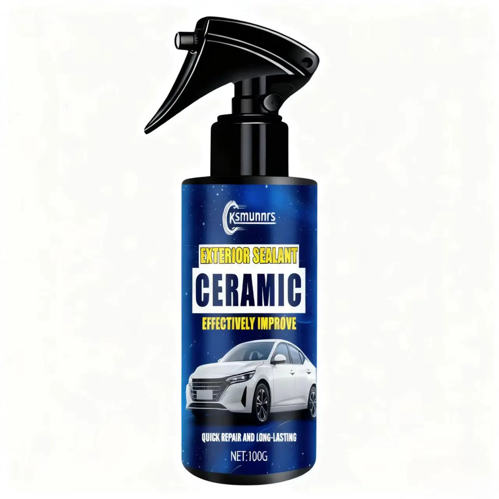 Ksmumnrs Ceramic Exterior Sealant Spray: Quick Car Paint Repair, Hydrophobic & Long-Lasting Protection, Effectively Boost Auto E