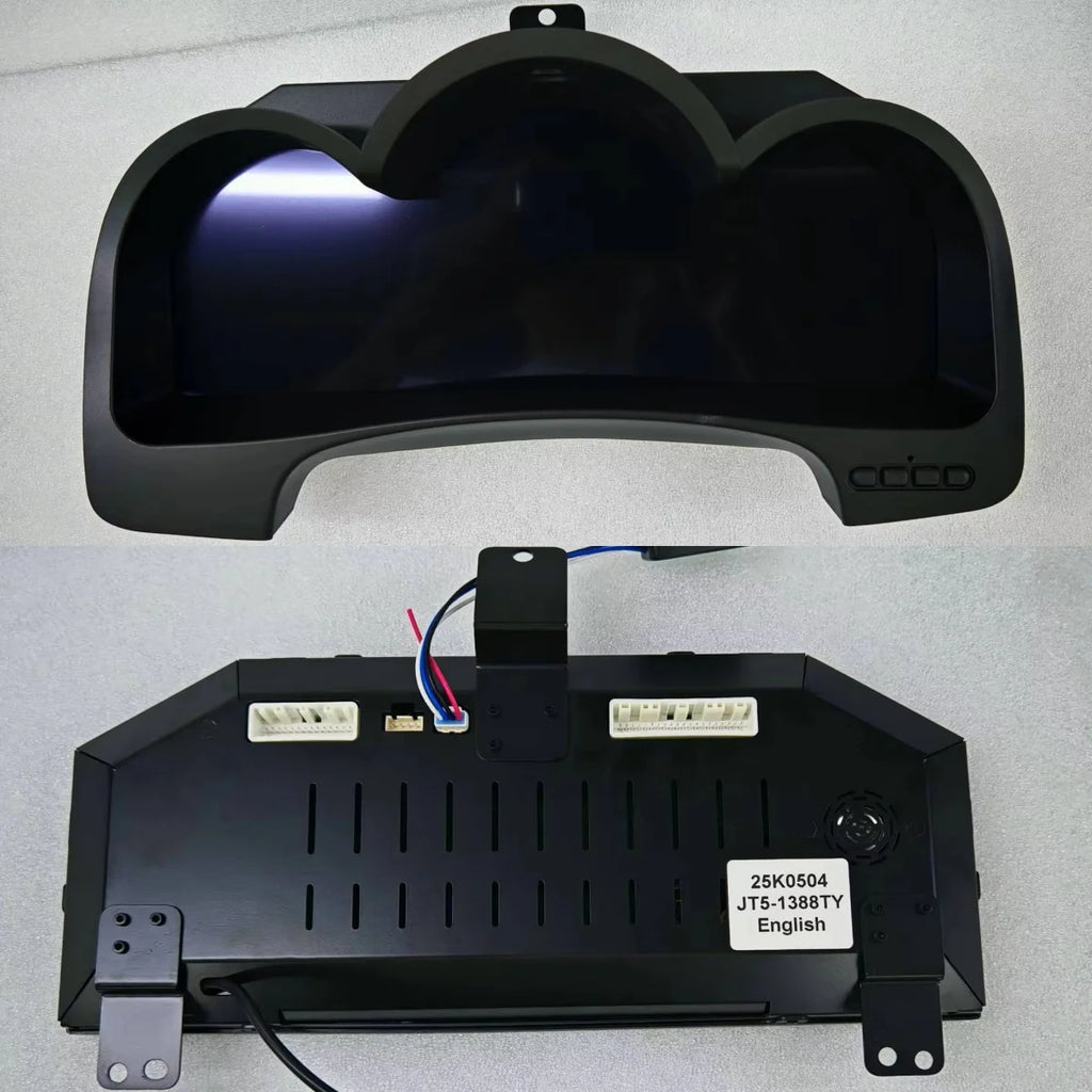 12.3 " Car LCD Digital Cluster For Toyota Hilux 2005 ~ 2015 Dashboard Virtual Cockpit Instrument Speed Meter LCD Screen