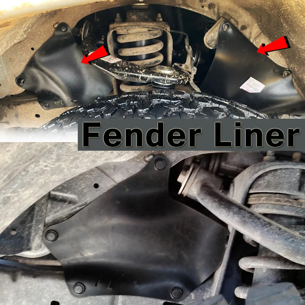 Mudguards For Toyota Land Cruiser Prado J120 J150 FJ Cruiser Splash Shield Mud Flaps Guards Fender Liners Rubber Car Accessories