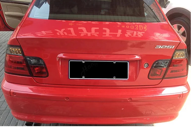 Pair Taillight assembly For 2001-2014 BMW 3 Series E46 318i 320 325 LED Modify the brake lights, reverse the lights，turn signal
