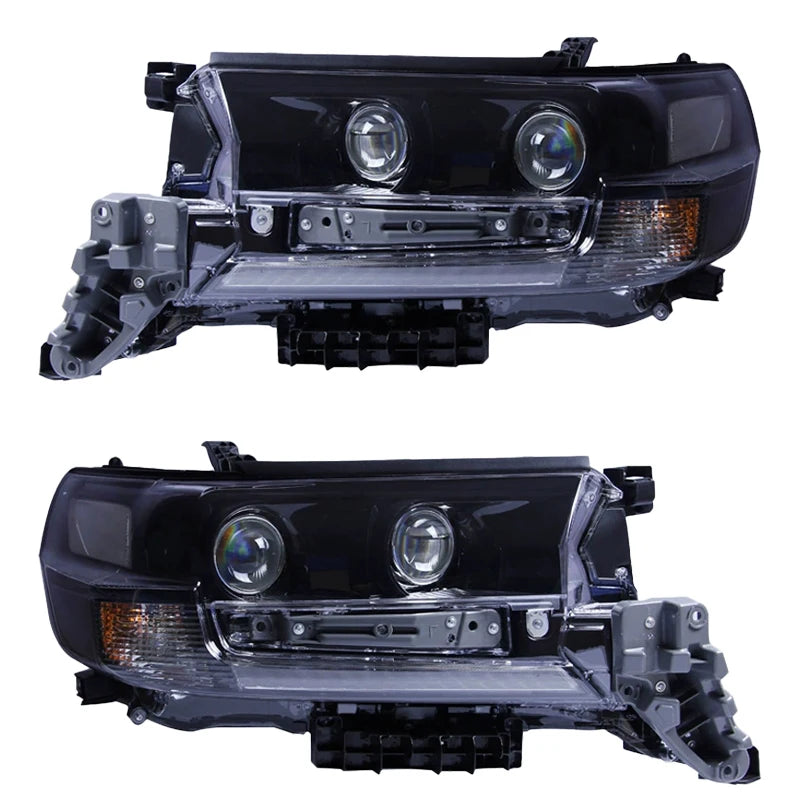 For Toyota Land Cruiser LC 200 Plug And Play Front Light 2016-2019 Lc200 Head Light Upgrade Projectors Led Headlight