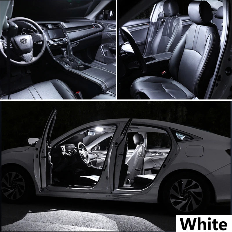 LED Bulbs Interior Reading Dome Plate Light Kit For Nissan Patrol Y61 Y62 2000 - 2017 2018 2019 2020 2021 2022 2023 Accessories