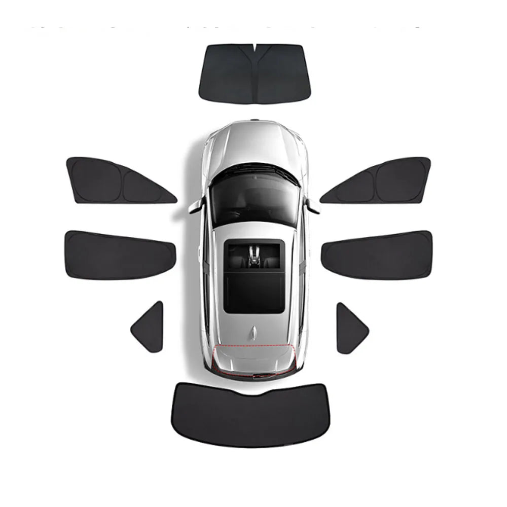 For BYD leopard 5 Denza B5 Sunshades UV Protection Curtain Sun Shade Visor Front Windshield Protector Car Accessories