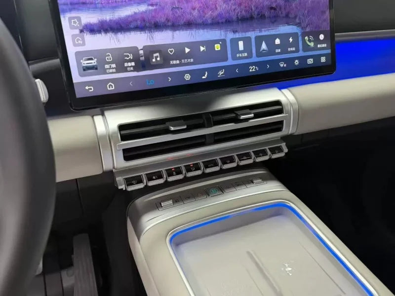 Car Central Control Physical Buttons Fit for  BYD Leopard 7 Titanium 7 25-26 Modified Car Dynamic Physical Buttons Accessories