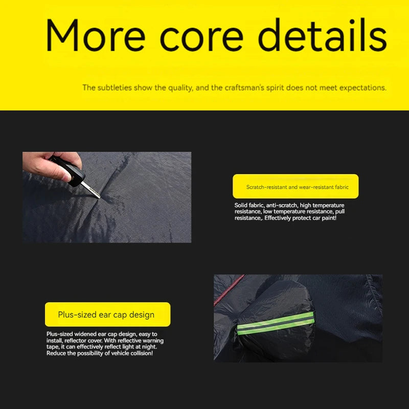 For Nissan  Patrol Outdoor Protection Full Car Covers Snow Cover Sunshade Waterproof Dustproof Exterior Car accessories