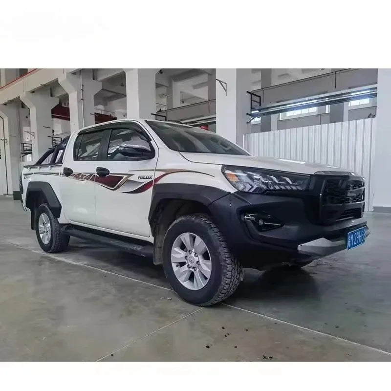 KLT High Quality Facelifts ABS Grille Black Body Kit GR Sport Conversion Car Bumper 2020-2022 Hilux Body Kit