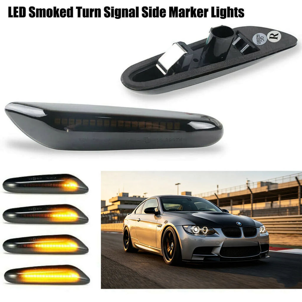 LED Side Marker Light for BMW 1 Series 3 Series 5 X1 X3 E46 E60 E61 E81 E82 E83 84 E87 E88 E90 E91 E92 E93 Turn Signal Indicator