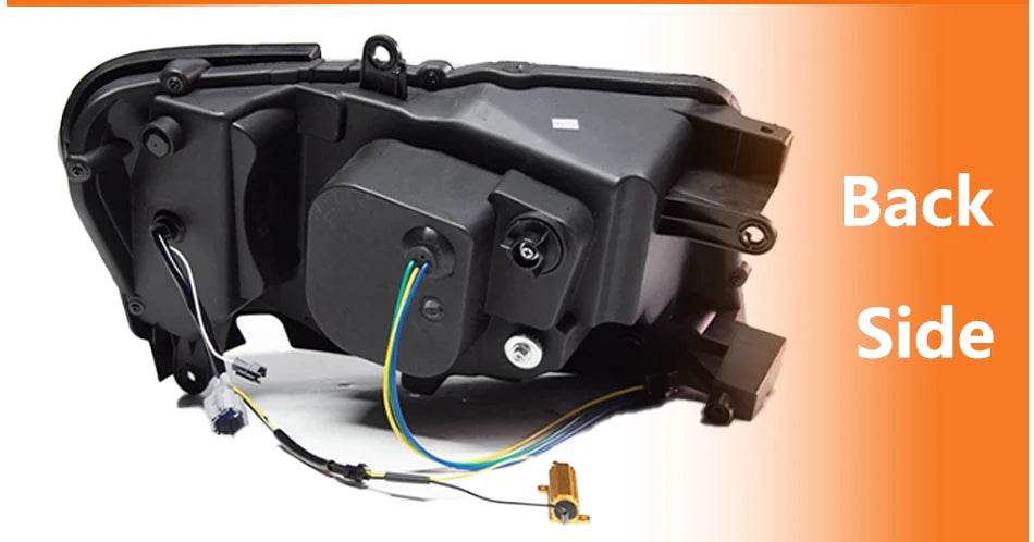LED Auto Headlight Assembly For Nissan Patrol Y61 2005-2013 Upgrade Plug and Play Projector Lens Car Front lamps Accessories