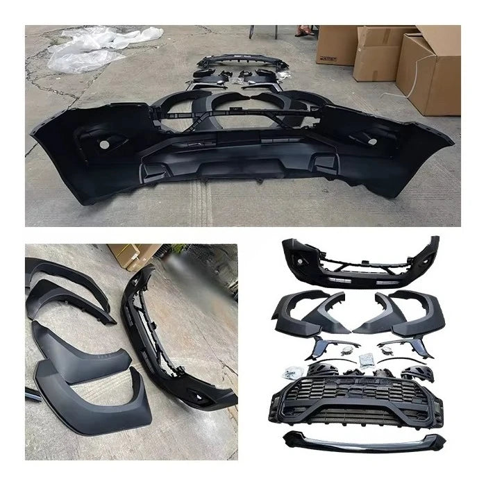 China 4x4 Facelift Conversion Kits for Hilux Revo 2015-2022 Upgrade to GR Sport 2023 2024 Body Kit Bumper Lights
