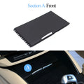 E70 E71 E72 Front Rear Interior Central Drink Water Cup Holder Cover Zipper Roller Blind Curtain For BMW X5 X6 2007-2014