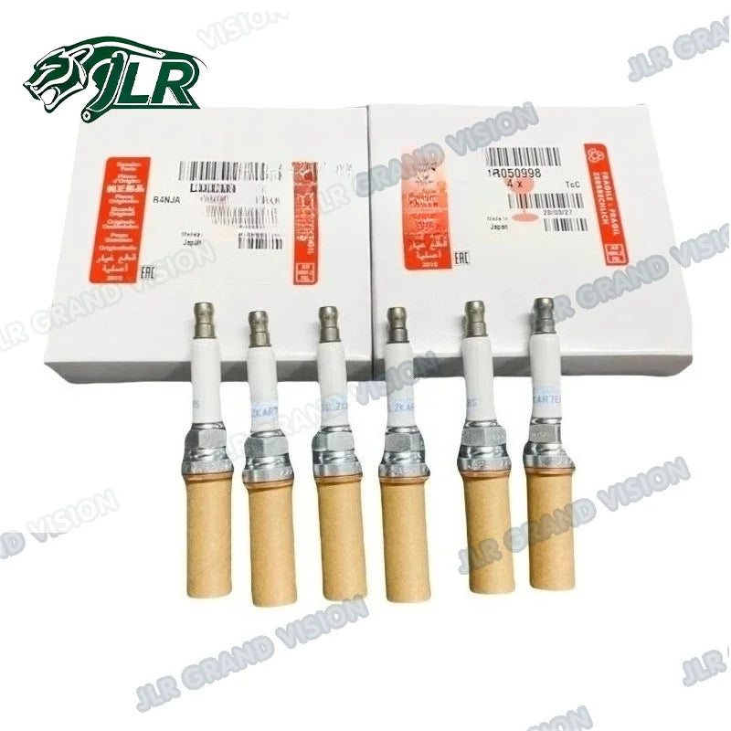 LR050998 Spark Plug 1PC 4PCS 6PCS Fit For Jaguar XE XF Land Rover Range Rover Sport Velar LR4 2.0 3.0 V6