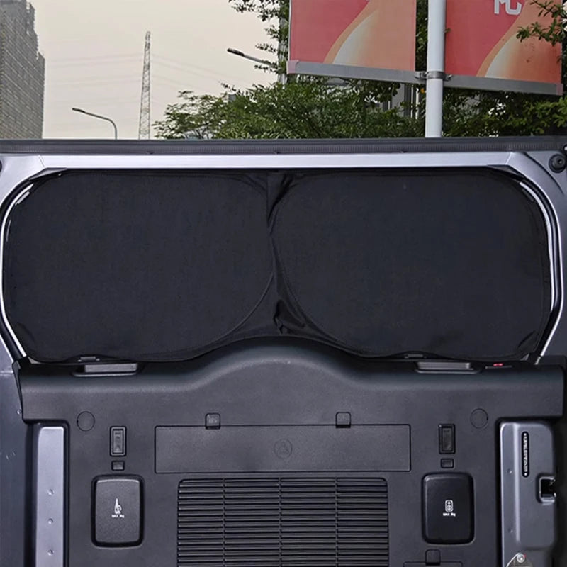 Car Black Window Privacy Sunshade For ROX 01 JISHI 2021-Present Auto Anti-UV Heat Insulation Protect Cover Interior Accessory