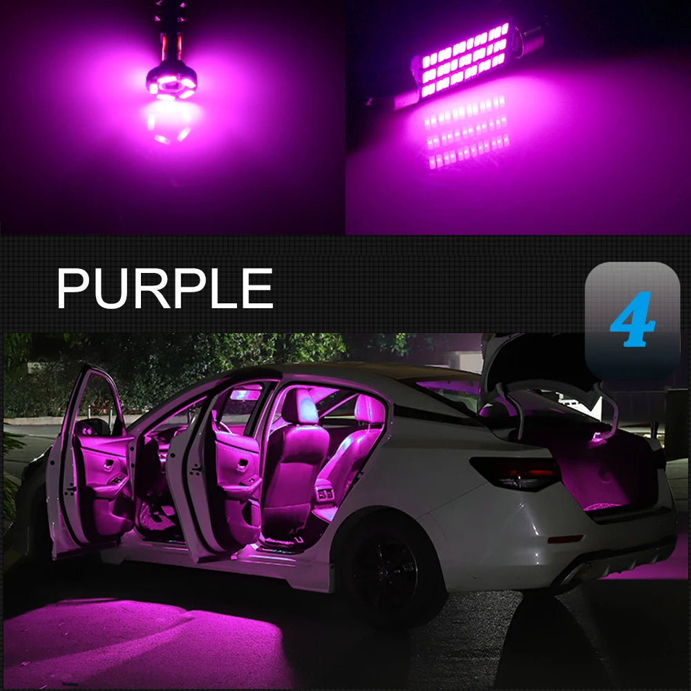 Car Accessories LED Interior Lights Canbus For Toyota Land Cruiser 200 100 80 70 Prado 150 120 90 FJ Cruiser 1990-2007 2008-2020