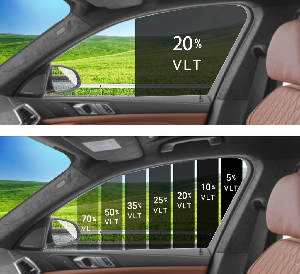 Precut Window Tint Car for Honda Fit 2006-2020 Any Year Auto Sun Uv Blocking Heat 2Ply Window Protector Privacy Films