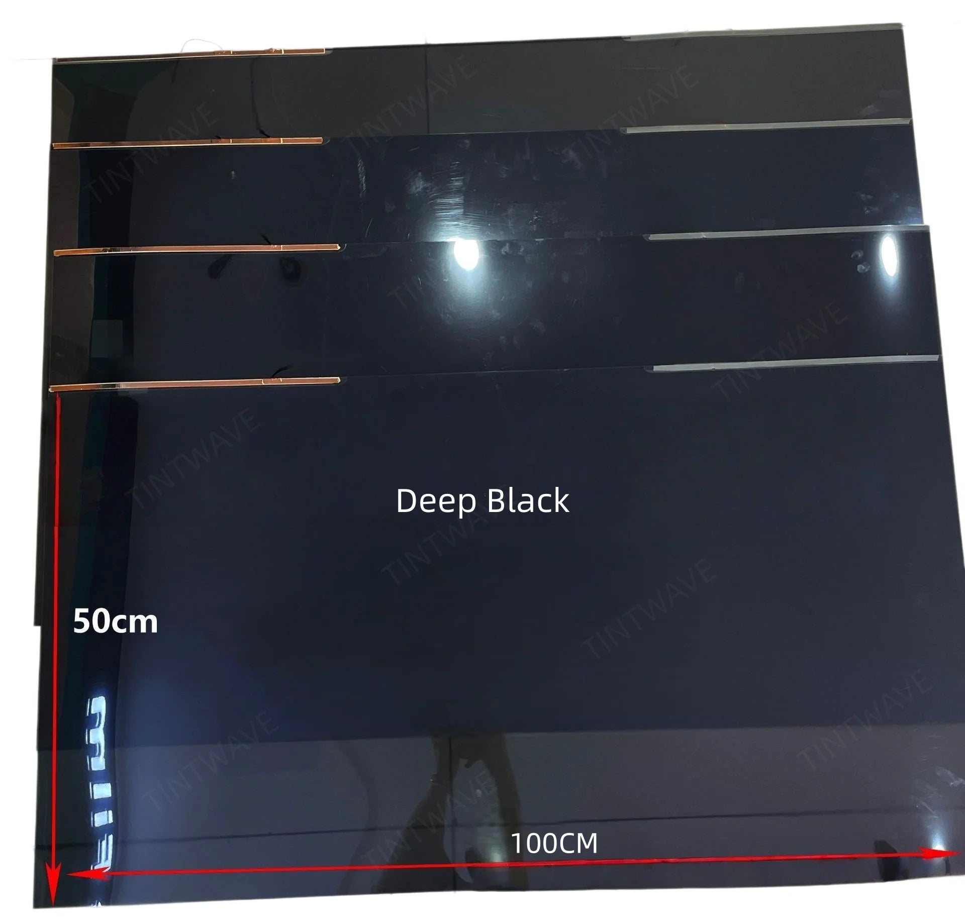 Deep Black Automotive Switchable Smart Tint Privacy Glass Dimming Car Tint With Remote Control