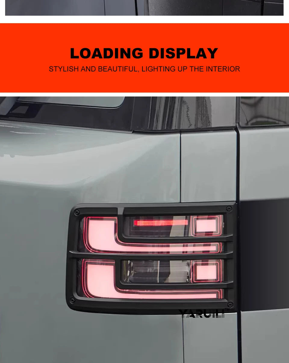 Rear Lamp Trim Led Tail Light Protector for Byd Leopard 7 2025 2026 Lamp Cover Exterior Accessories