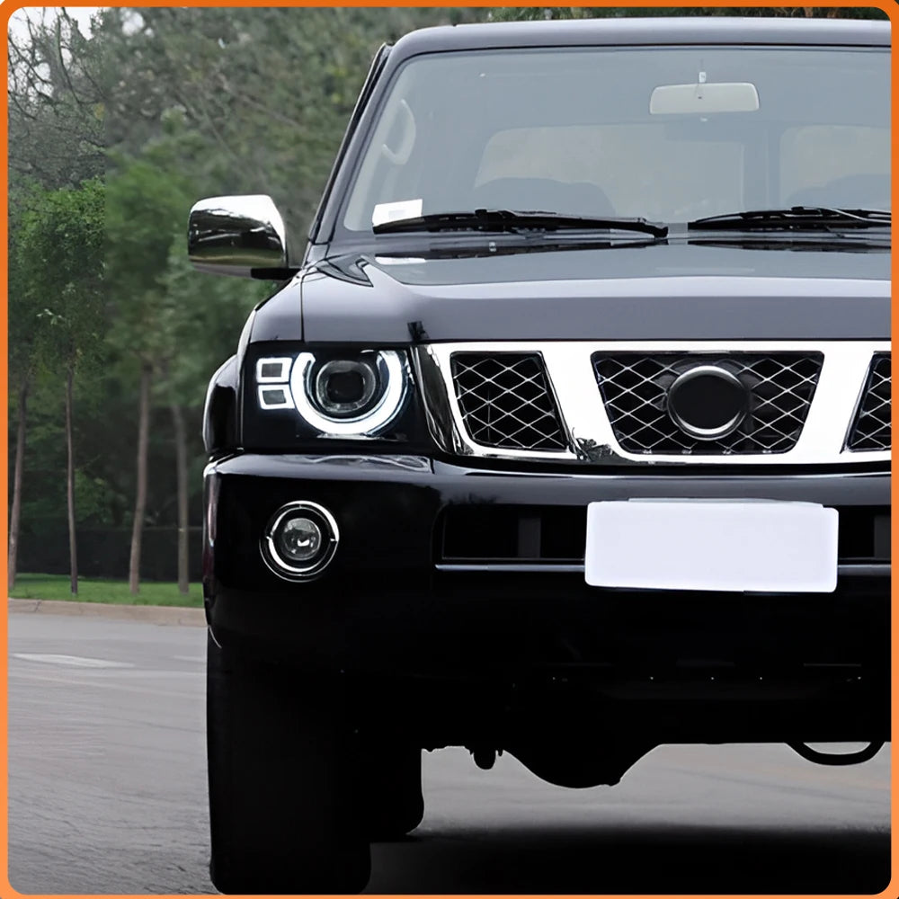 LED Auto Headlight Assembly For Nissan Patrol Y61 2005-2013 Upgrade Plug and Play Projector Lens Car Front lamps Accessories