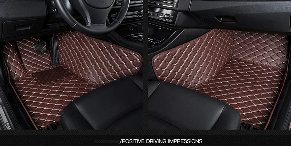 Custom For Nissan Patrol Y61 Y62 Y63 2012-2025-2026 Car Floor Mats Carpet Rugs Foot Pads Interior All-Weather Waterproof