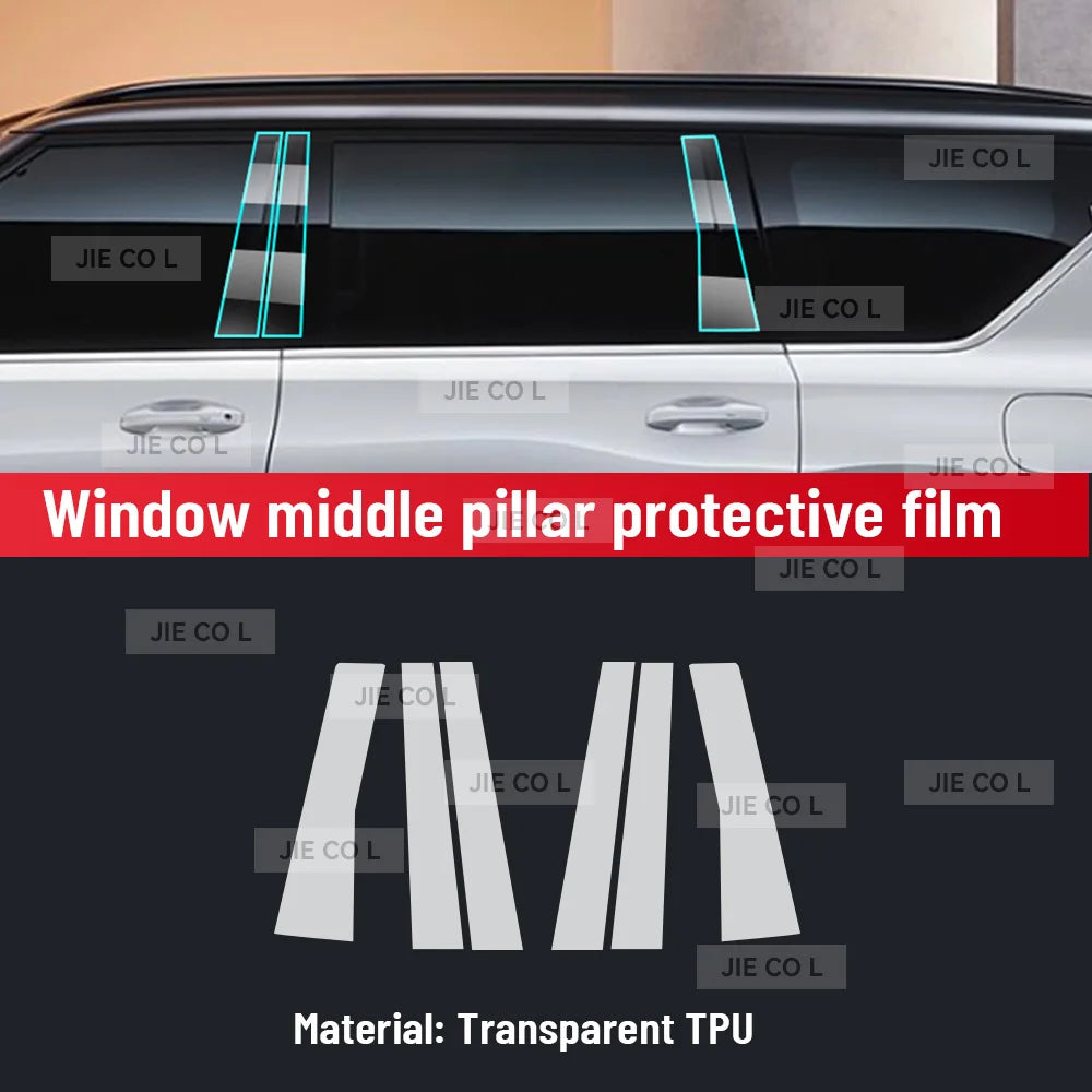 Auto Central Control TPU Navigation Anti Scratch Interior Protection Film Navigation For NISSAN PATROL 2025 Accessories