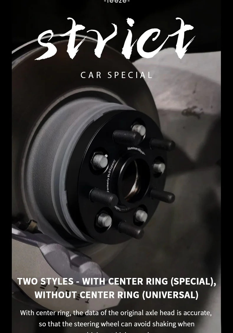 Dedicated for Rox Adamas / Rox 01 / jishi 01/ Polestone 01/5x120 CB 63.4 Flange Plate Wheel Spacers Aluminum Hub widened Adapter