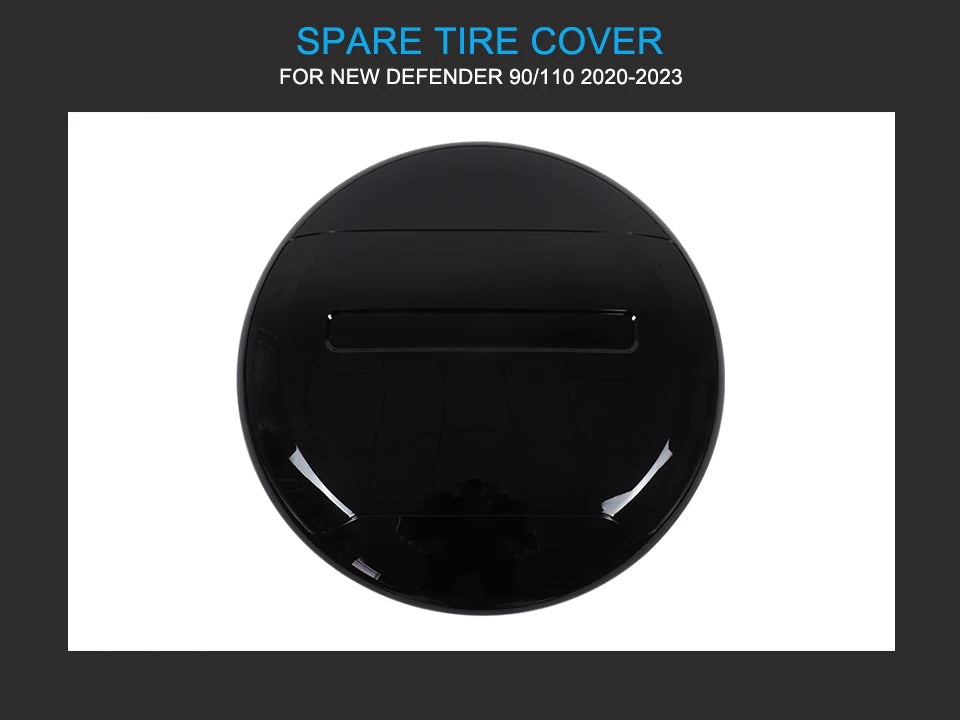 Spare Tire Cover Rear for Land Rover Defender 90 110 2020-2025 Trunk Spare Cover Wheel Cove Exterior Decoration Accessories