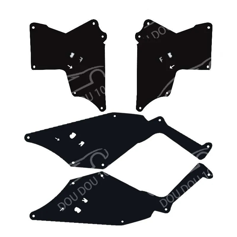 For Toyota HILUX 2016 2017 2018 2019 2020 2021 2022 Fender Liners Apron Guards Seal Protector 53885-KK020 53735-KK020