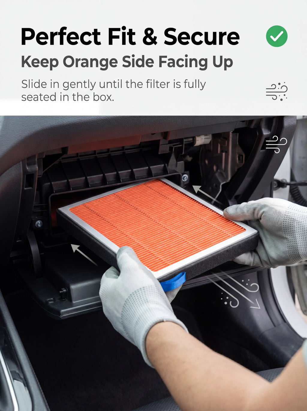 For Toyota Land Cruiser Cabin Filter Air Filter Activated Carbon Air Conditioning Filter with Fragrance to Purify Car Cabin Air