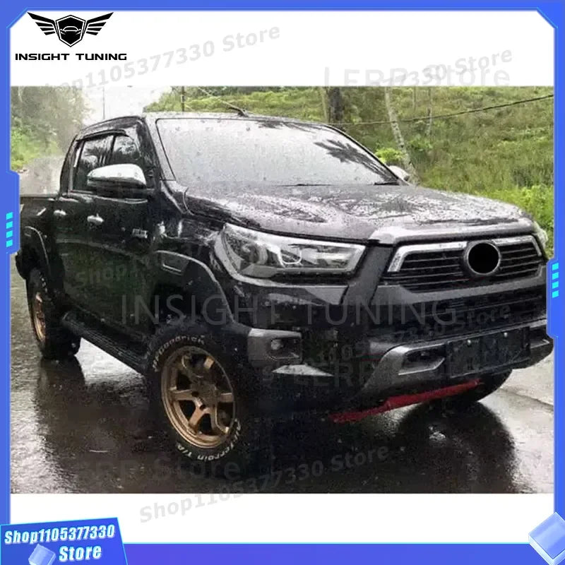 Pickup Upgrade Facelift Front Bumper Hood Body Kit for Toyota Hilux Vigo 2005 2006 2007 2008 2009 2010 2011 2012 2013 2014