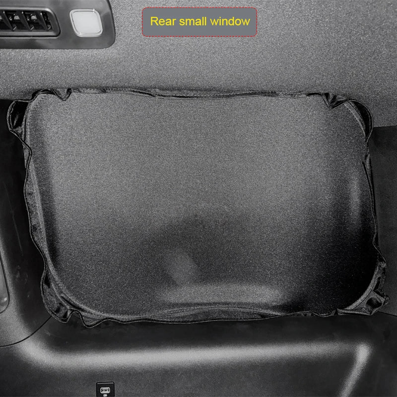 Car Black Window Privacy Sunshade For ROX 01 JISHI 2021-Present Auto Anti-UV Heat Insulation Protect Cover Interior Accessory