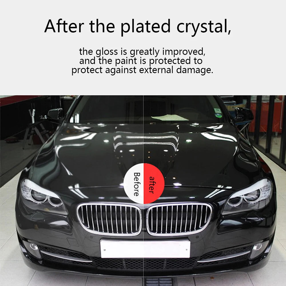 Mr Fix 9H Paint Care Car Polish Liquid Glass Ceramic Coat Anti-scratch Auto Detailing Glasscoat Super Hydrophobic Glass Coating