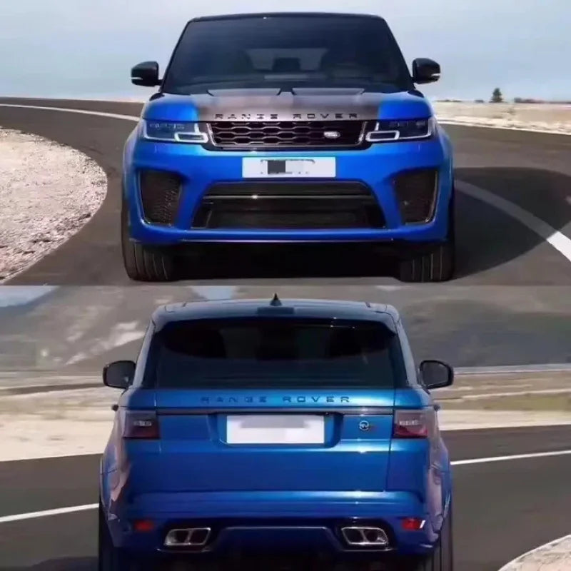 Car Conversion facelift bodykit For  Range Rover Sport 2014-2017 Upgrade Changed to 2018-2021 SVR Body Kits