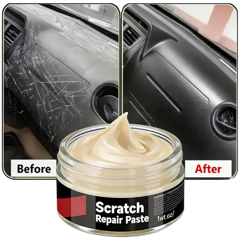 Car Plastic Leather Renovator Cream Interior Exterior Repair Cream Anti-Aging & Fade Resistance for Dashboard & Trim