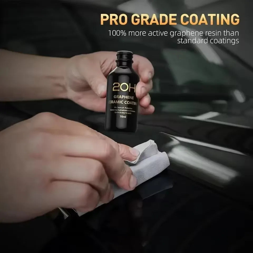 2026 Graphene Ceramic Coating 20H with Self Healing and UV Track Technology Car Detailing Professionals 10+ Years of Protection