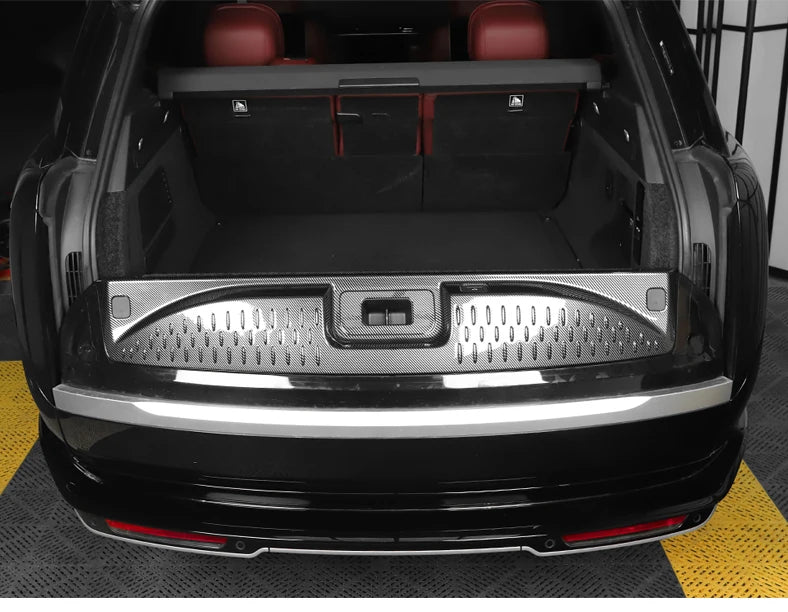 For Land Rover Range Rover 2023-2026 Car L460 Vogue Rear Trunk Bumper Scuff Sill Protector Plate Guard Plate Accessories