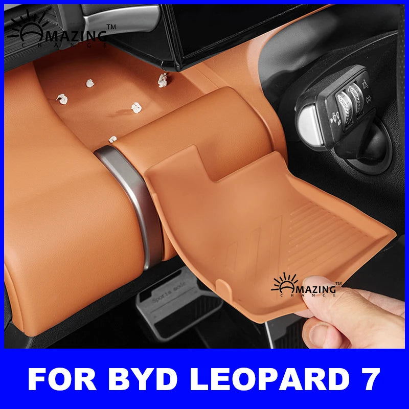 For Byd Leopard 7 2025 2026 Steering Wheel Front Storage Box Multifunctional Silicone Waterproof Protective Case