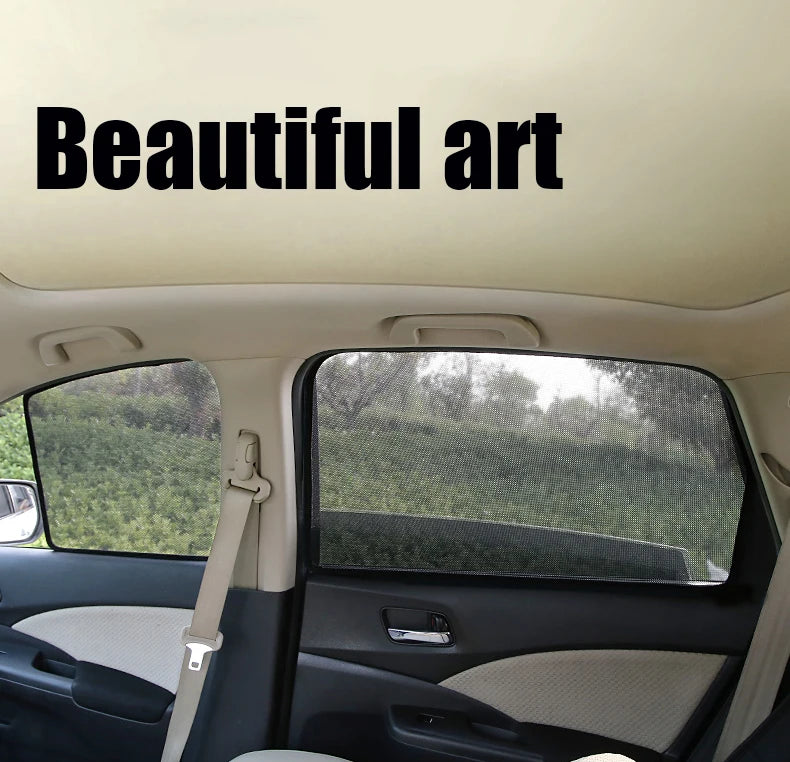 For Nissan PATROL Y62 2010-2025 Car Window SunShade UV Protection Auto Curtain Sun Shade Visor Net Mesh