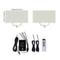 Black PDLC Film For Electric Car Windows 0.45mm With Silicone Glue - Privacy Smart Film Switchable Smart Glass Film