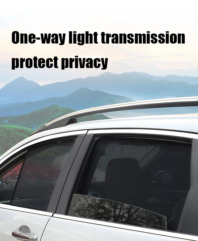 For Nissan PATROL Y62 2010-2025 Car Window SunShade UV Protection Auto Curtain Sun Shade Visor Net Mesh
