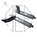 Best sell production stainless steel exhaust tips muffler tips for G class W464 W463A G63 G500 B style auto exhaust