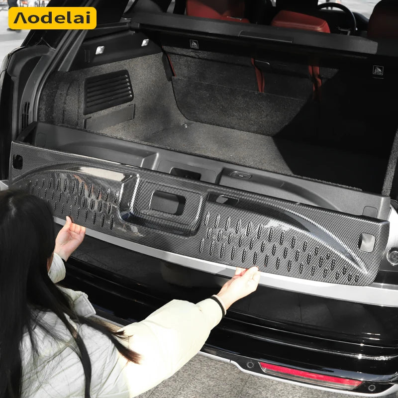For Land Rover Range Rover 2023-2026 Car L460 Vogue Rear Trunk Bumper Scuff Sill Protector Plate Guard Plate Accessories