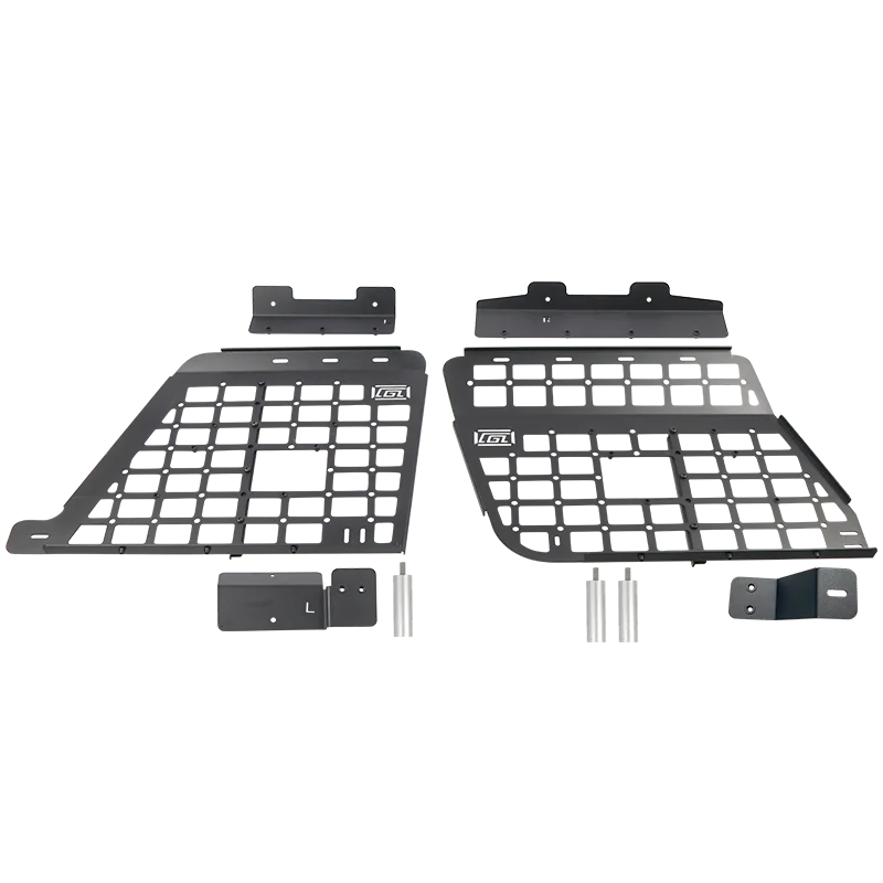 For Nissan Patrol Y61 1997-2016 5dr Accessories Storage Panel Rear Trunk Debris Rack Car-Styling MOLLE Storage Panel Organizer