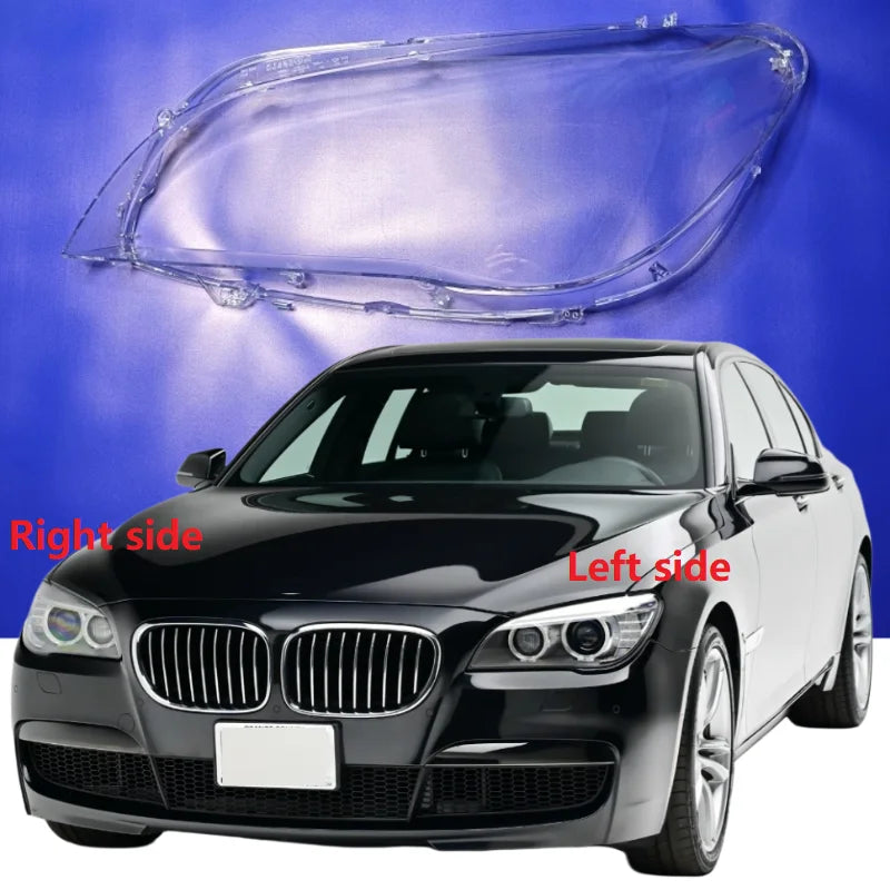 For BMW 7 Series F01 F02 2009 2010 2011 2012 2013 2014 2015 Headlamp Shell Lamp Cover Transparent Headlight Glass Lampshade Lens