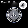 2Pcs Led Car Door Welcome Light Logo Projector For Mercedes Benz W212 W205 AMG ML W166 W176 W177 W213 W246 GLB GLC GLA GLS GLE1