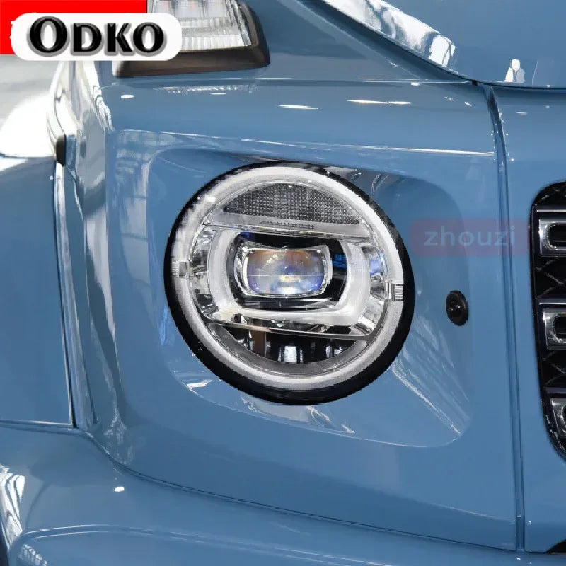 For Mercedes Benz G Class W463 2019 2020 2021 Car Headlight Tint Black Protective Film Taillight Transparent TPU Sticker AMG