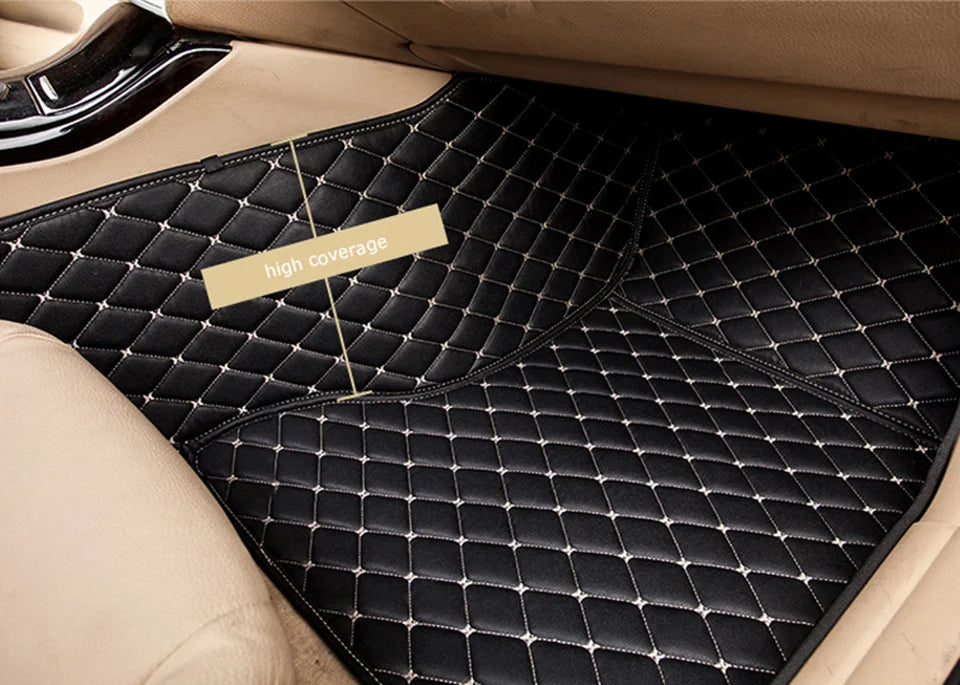 Custom For Nissan Patrol Y61 Y62 Y63 2012-2025-2026 Car Floor Mats Carpet Rugs Foot Pads Interior All-Weather Waterproof