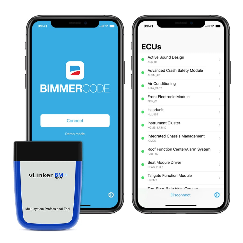 Vgate VLinker BM+ BM For BMW Scanner ELM327 BT4.0 OBD 2 Wifi OBD2 Car Diagnostic Tool ELM 327 Auto ODB2 For BMW Bimmercode