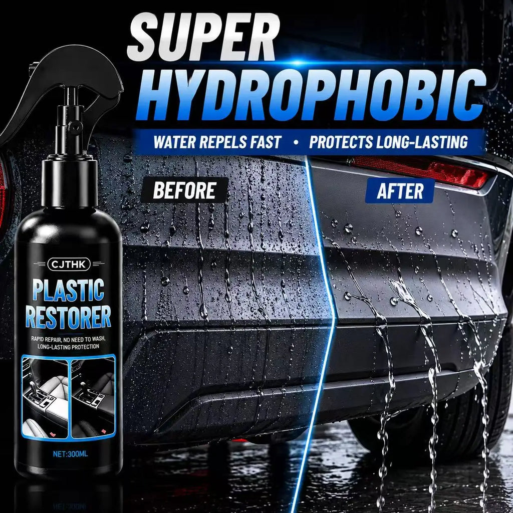 Car Plastic Restorer Back To Black Gloss Auto Plastic Leather Renovator Long Lasting Coating Liquid Auto Polish Repair Products