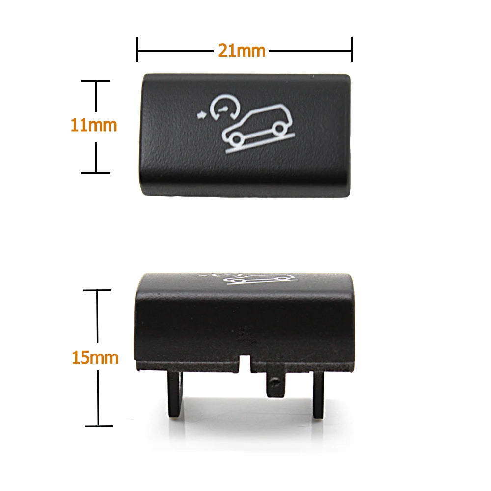 Car Dashboard Ac Ventilated Buttons Auto Ignition Parking Swithes Trunk Unlock Push Button Cover For BMW X5 E70 X6 E71 E72