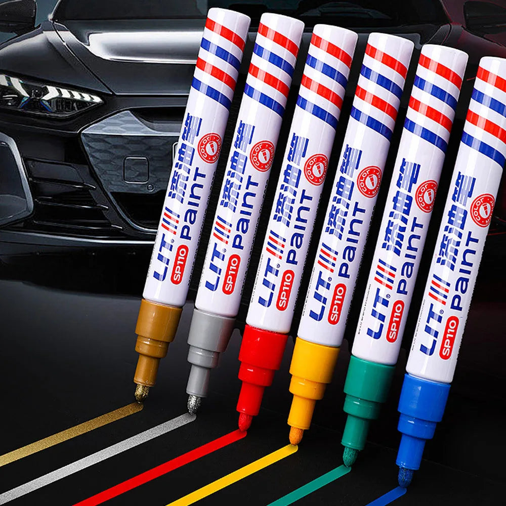 Car Paint Repair Pen Auto Scratch Touch Up Pen Fill Remover Vehicle Rubber Tyre CD Metal Permanent Paint Marker for Car Styling