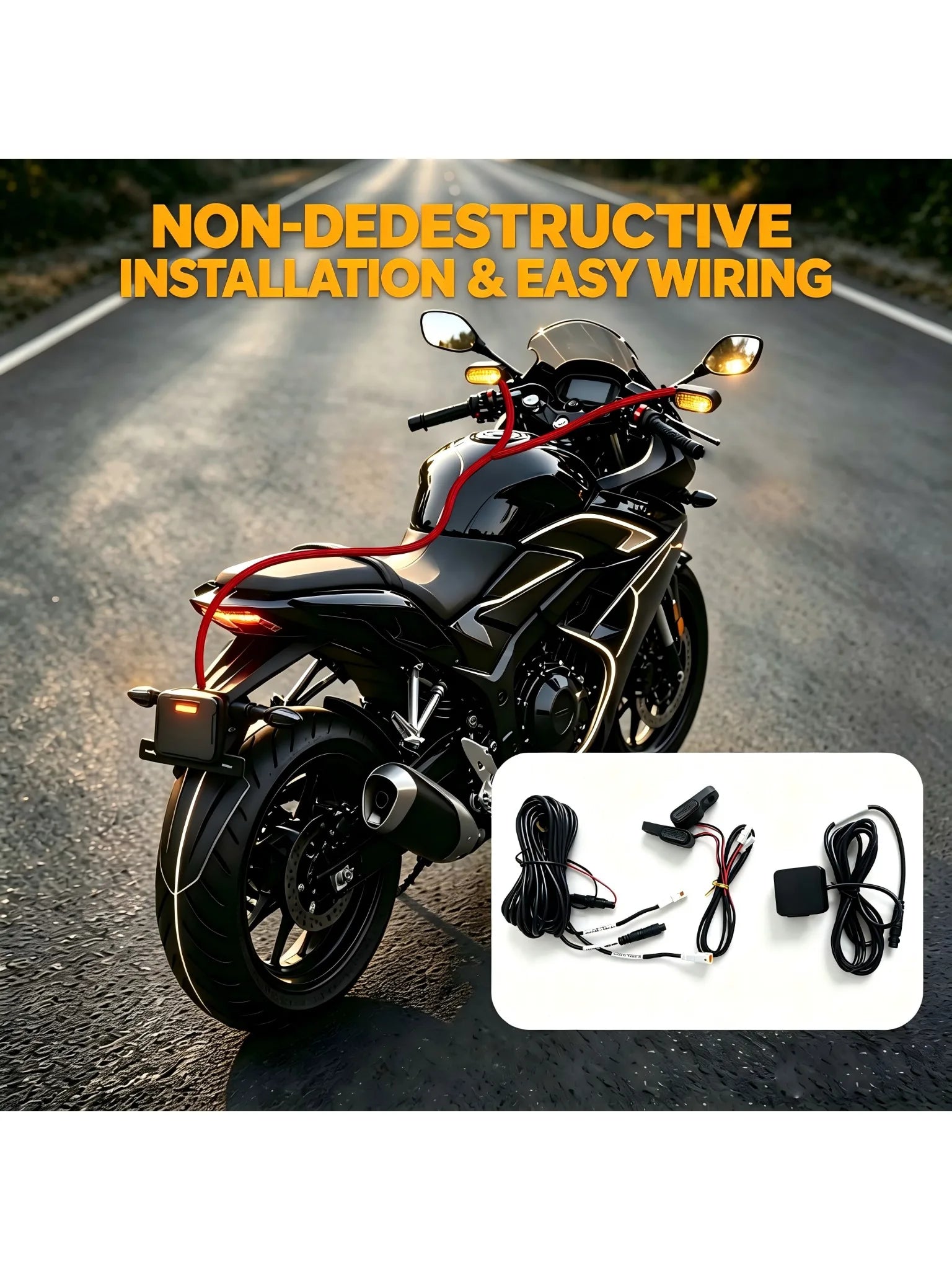 Motorcycle BSD Radar Safety System, Waterproof Model, Suitable for Yamaha XMAX 300, NMAX 155, FZ-07, Honda and BMW Series